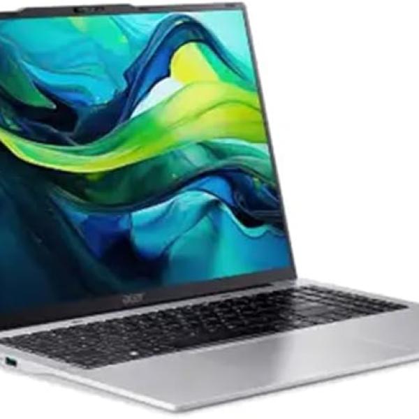 Acer Aspire Lite 15 Laptop – Intel Core i5-13500H, 16GB DDR5 RAM, 512GB NVMe SSD, 15.6" FHD IPS Display, Intel UHD Graphics, Win 11Pro (Upgraded), Silver, English Keyboard – NX.D5HEM.002