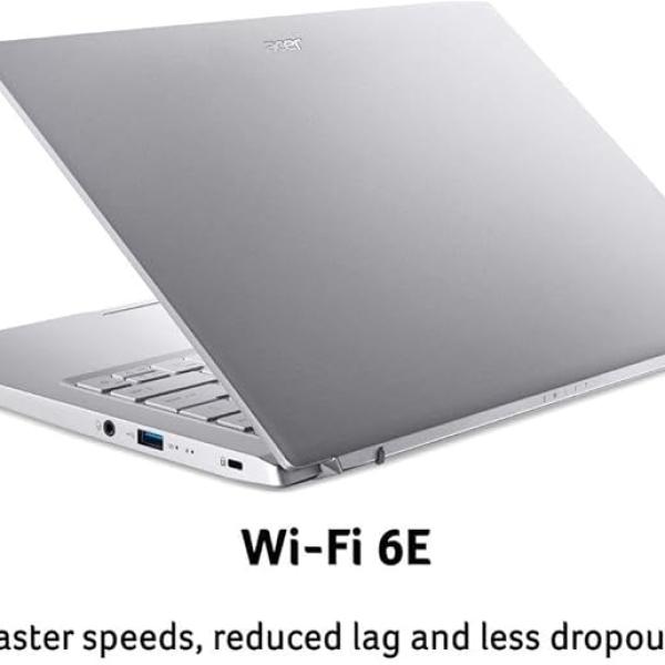 Acer Swift 3 SF314-512 14 Inch Laptop (Intel Core i5-1240P, 8GB, 512GB SSD, Quad HD Display, Windows 11, Silver (Renewed)