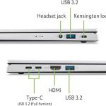 Acer Aspire Go 15 AI Ready Laptop | 15.6" Full HD (1920 x 1080) IPS Display | Intel Core 3 Processor N355 | Intel Graphics | 8GB DDR5 | 128GB UFS | Wi-Fi 6 | Windows 11 Home in S Mode | AG15-32P-39R2