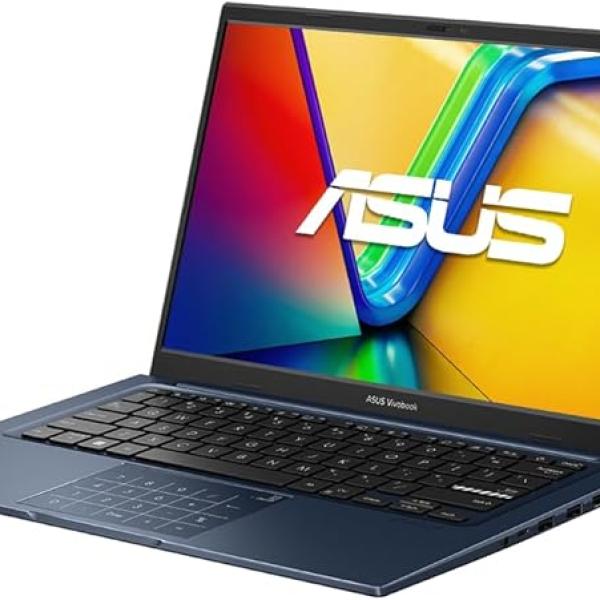 ASUS 2025 Laptop | Vivobook 14 | 14" 1920 x 1080 | Intel-10 Core i5-1334U | Intel Iris Xe Graphics | 16GB DDR4 | 512GB SSD | Windows 11 Pro | Wi-Fi 5 - Bluetooth 5-720p HD Camera - Quiet Blue