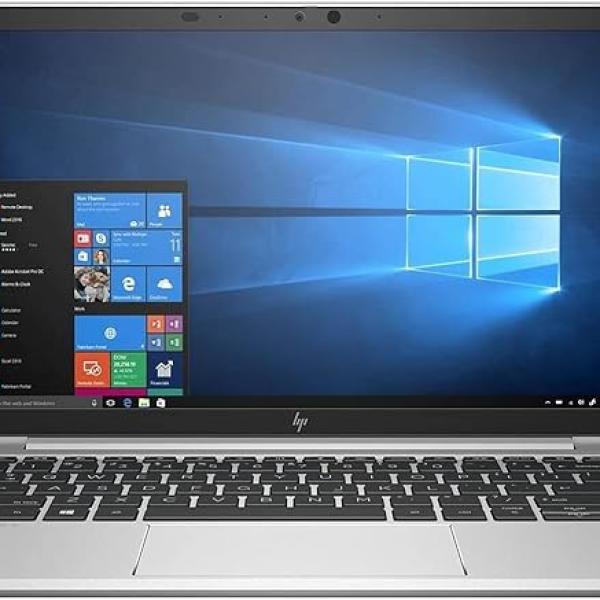 HP (Refurbished) EliteBook 830 G7 – i5-10210U (4 Cores, 4.2GHz), 16GB DDR4, 1TB NVMe, Intel UHD Graphics, Fingerprint & Smart Card Reader, WIFI 6 & BT 5, Backlit Keys, Windows 11 Pro