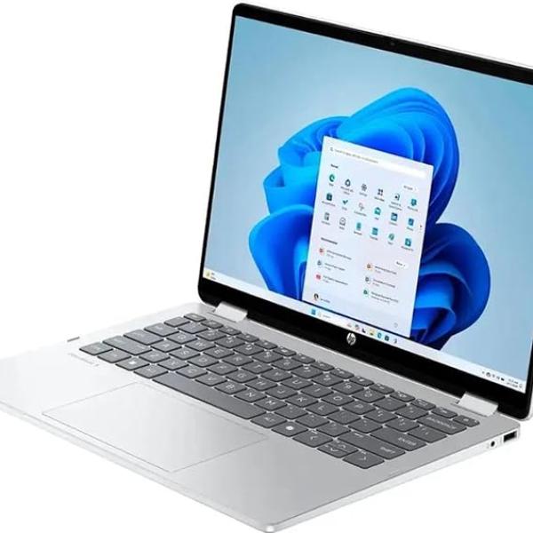 HP (Upgraded) OmniBook 5 Flip 2-in-1 14" FHD+ Touch Screen Laptop |Intel Core 7 150U|Intel Graphics| Copilot |Backlit| Silver | 16GB RAM DDR5 | 512GB SSD |Windows 11 Pro |