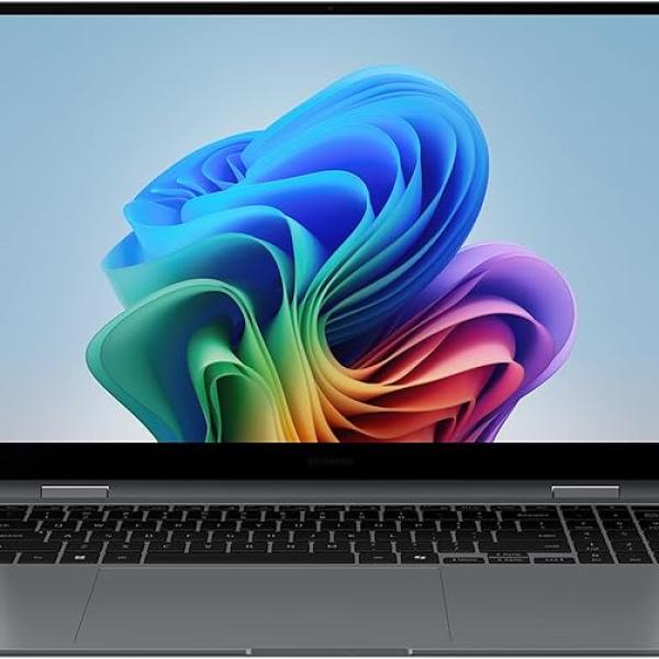 SAMSUNG 16” Galaxy Book5 Pro 360 Copilot AI Laptop PC Computer, Intel Core 7 Ultra Processor, 3K AMOLED (2880 x 1800) Touchscreen, 120HZ Refresh Rate, Dolby Atmos Quad Speakers, All-Day Battery Life