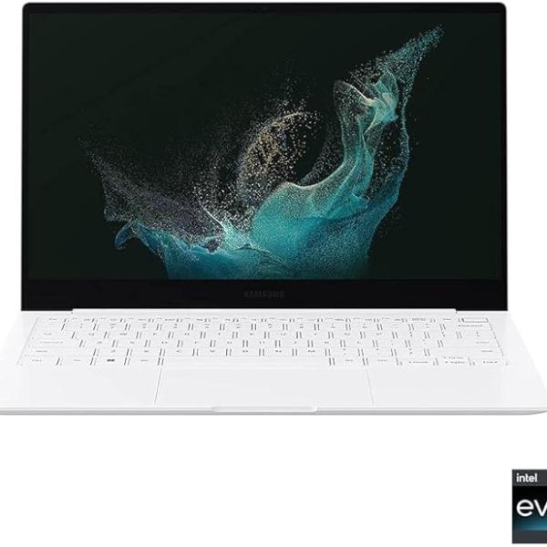 SAMSUNG Galaxy Book2 Pro 13.3” 256GB Laptop Computer w/ 8GB RAM, 12th Gen Intel Core i5 Evo Certified Processor, AMOLED Screen, Long Lasting Battery, Thin Design, 2022, US Version, Silver