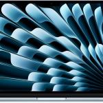 Apple 2025 MacBook Air (13-inch, Apple M4 chip with 10-core CPU and 8-core GPU, 16GB Unified Memory, 256GB) - Sky Blue;English