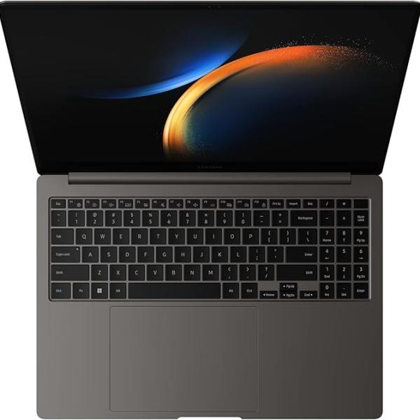 SAMSUNG 16” Galaxy Book3 Pro Laptop PC Computer, 13th Gen Intel Core i7-1360P Processor / 16GB / 1TB, 3K AMOLED Screen, 120hz, Fingerprint Reader, FHD Webcam, 2023 Model, NP960XFG-KC1US, Graphite