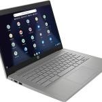 HP 2023 Newest Chromebook Laptop, 14 Inch Display, Intel Celeron N4120 Processor, 4GB RAM, 64GB eMMC, Intel UHD Graphics 600,