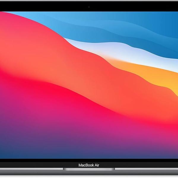 Apple 2020 MacBook Air Laptop: Apple M1 Chip, 13” Retina Display, 8GB RAM, 256GB SSD Storage, Backlit Keyboard, FaceTime HD Camera, Touch ID. Works with iPhone/iPad; Space Gray ; Arabic/English