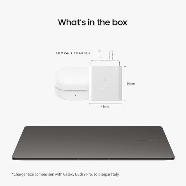 SAMSUNG 16” Galaxy Book3 Pro Laptop PC Computer, 13th Gen Intel Core i7-1360P Processor / 16GB / 1TB, 3K AMOLED Screen, 120hz, Fingerprint Reader, FHD Webcam, 2023 Model, NP960XFG-KC1US, Graphite