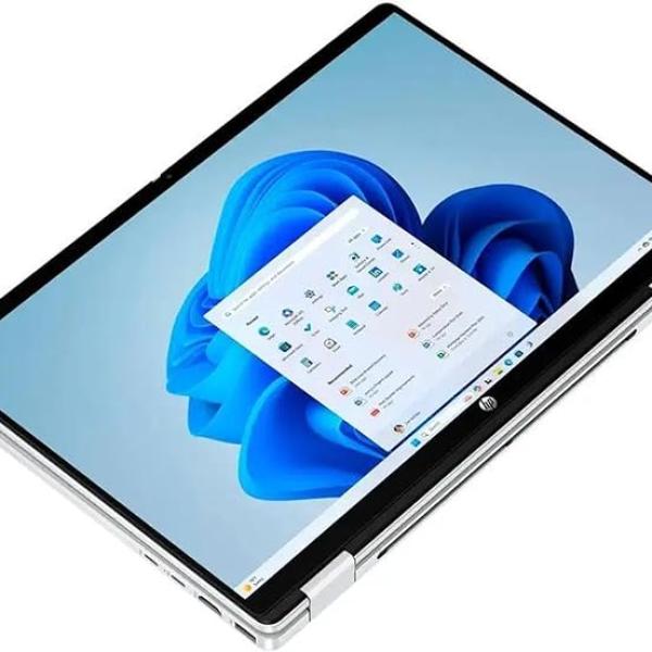 HP (Upgraded) OmniBook 5 Flip 2-in-1 14" FHD+ Touch Screen Laptop |Intel Core 7 150U|Intel Graphics| Copilot |Backlit| Silver | 16GB RAM DDR5 | 512GB SSD |Windows 11 Pro |