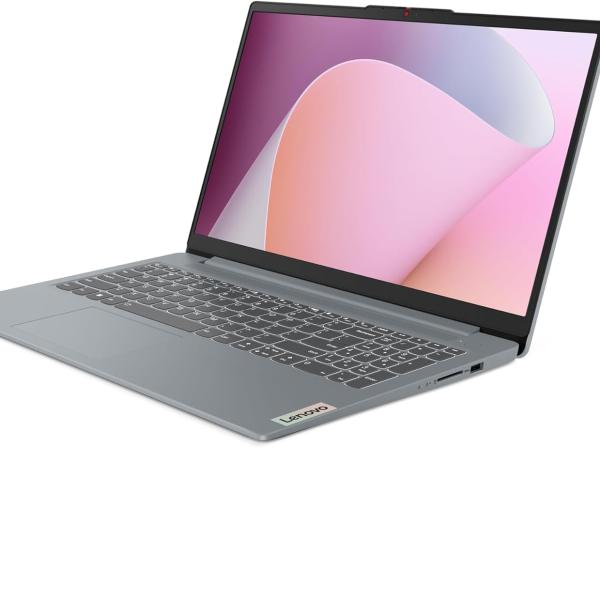 Lenovo IdeaPad Slim 3 15AMN8 (Arctic Grey) Slim Laptop | AMD Ryzen™ 5 7520U | AMD Redeon graphics | 8GB RAM | 512GB SSD | 15.6" FHD Display | Win11[82XQ00CGAX]