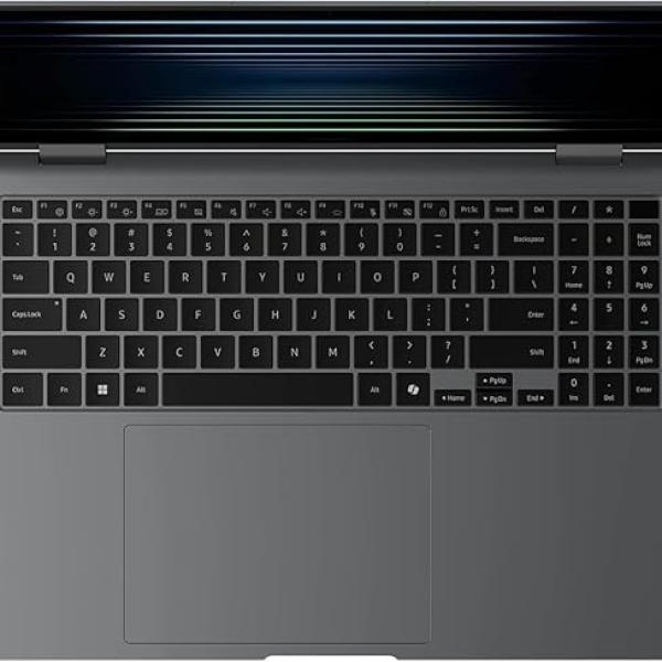 Samsung Galaxy (Upgraded) Book5 Pro Laptop, Intel Core Ultra 7 256V, 16 Inch 120Hz 3K AMOLED Touchscreen, 16GB RAM, 1TB SSD, Intel Arc, Win 11 Pro, Grey + Life Time Office 2024