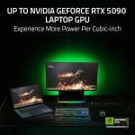 Razer Blade 16 Ultra-thin 16-inch Gaming Laptop: NVIDIA GeForce RTX 5080, AMD Ryzen AI 9 365 Processor, Windows 11 Home, QHD+ 240 Hz OLED, 32 GB LPDDR5X RAM, 1 TB SSD - Black