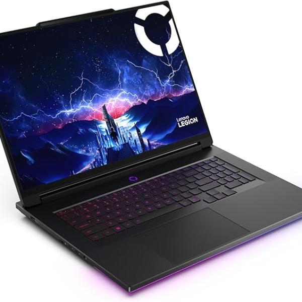 Lenovo Legion 9 18IAX10 AI Gaming Laptop, 18" WQUXGA 440Hz Display, Intel Ultra 9 275HX, 64GB RAM, 4TB SSD, RTX 5090 24GB GDDR7, RGB EN-ARB, Win11, Eclipse Black [83EY0002AX] + 2Y Premium Care