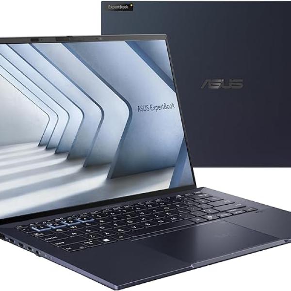 ASUS ExpertBook B9 OLED, Intel® vPro Essentials with Intel® Core™ 7 Processor, 32GB LPDDR5X RAM, 1TB NVMe™ PCIe® 4.0 SSD, Wi-Fi 6E, Windows 11 Pro, Star Black, B9403CVA-XVE76