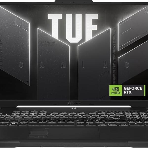 ASUS TUF Gaming F16 Gaming Laptop, Intel Core 5 210H, NVIDIA RTX 3050 6GB, 16GB RAM, 512GB SSD, 16.0"FHD+ 144Hz Display, Win11, Mecha Gray, [FX607VJ-RL012W]