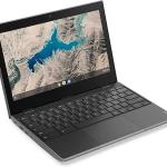 Lenovo (Refurbished) 2022 100E 11.6" HD Rugged&Spill Resistant Chromebook 2ND Gen Laptop, MT8173 CPU, 4GB LPDDR3 RAM, 32GB eMMC TLC SSD, 720P HD Camera, Black, Chrome OS