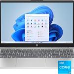 HP fd-0133wm 15.6" FHD IPS LED Display Laptop, Intel Core i3- N305 Processor, 8GB RAM, 256GB SSD, Webcam, HDMI, Wi-Fi, Windows 11 Home, Natural Silver, Finger Print Reader, English Keyboard