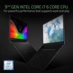 Razer Blade Pro 17 Gaming Laptop, Intel Core i7-9750H, 17.3Inch, 512GB PCIe NVMe, 16 GB RAM, NVIDIA® GeForce RTX 2070 Max-Q, Win 10 Home, Eng KB, Black