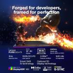 Lenovo Legion 9 18IAX10 AI Gaming Laptop, 18" WQUXGA 440Hz Display, Intel Ultra 9 275HX, 64GB RAM, 4TB SSD, RTX 5090 24GB GDDR7, RGB EN-ARB, Win11, Eclipse Black [83EY0002AX] + 2Y Premium Care