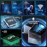 Thunderobot Radiant 16 4060 2.5K Gaming Laptop | 16" QHD+ 240Hz Display | 14th Gen Core i7-14650HX | GeForce RTX 4060 | 32GB DDR5 | 1TB SSD | RGB Backlit KB | Wi-Fi 6 | Win 11 Home | Gray