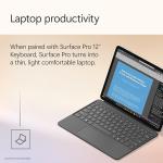 Microsoft Surface Pro 2-in-1 Laptop/Tablet (2025), Windows 11 Copilot+ PC, 12" Touchscreen Display, Snapdragon X Plus (8 Core), 16GB RAM, 256GB Storage, Platinum