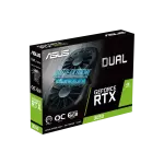 ASUS Dual GeForce RTX 3050 6GB GDDR6 OC Edition Graphics Card, 96-bit Memory, 2304 CUDA Core, 14 Gbps Memory Speed | 90YV0K60-M0NA00
