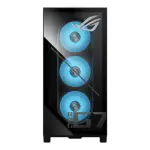 # ASUS ROG700 GM700TZ-R9800X133W Gaming Desktop – AMD Ryzen™ 7 9800X3D Processor Up to 4.7GHz, 32GB DDR5 RAM, 1TB SSD, NVIDIA® GeForce RTX™ 5070 Ti PRIME 16GB Graphics, Windows 11 Home, Liquid Cooling System, Black – 1 Year Warranty | Factory Sealed