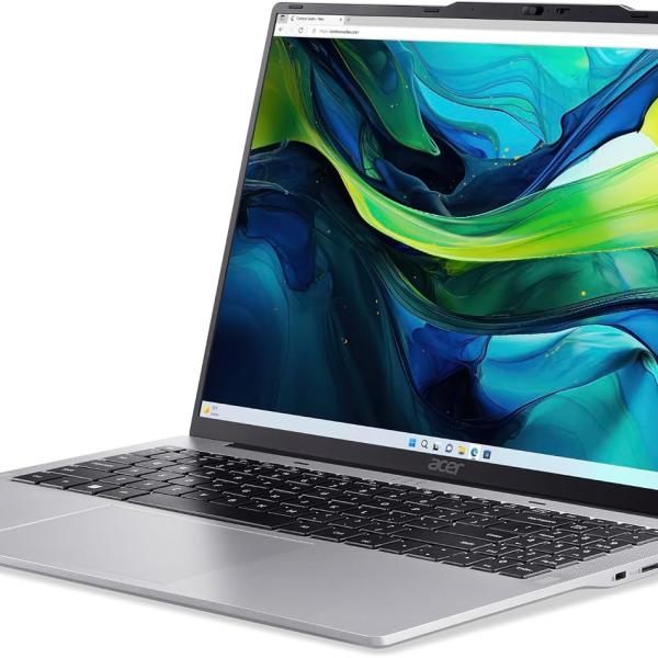 Acer Aspire Lite AL16 Laptop 13th Gen Intel Core i5-1334U 10 Cores Upto 4.6GHz/16GB DDR5 RAM/512GB SSD Storage/Intel Iris XE Graphics/16" WUXGA IPS SlimBezel/Win 11 Home/WiFi-6/Silver (US Version)