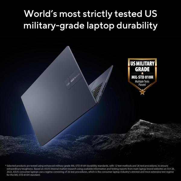 ASUS Vivobook 15 M1502NAQ Laptop | AMD Ryzen™ 5 150 Processor | 16GB DDR5 RAM | 512GB 4.0 SSD | 15.6" FHD IPS Display | AMD Radeon™ 660M Graphics | Win11 Home | English Keyboard | Blue