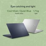ASUS Vivobook 15 M1502NAQ Laptop | AMD Ryzen™ 5 150 Processor | 16GB DDR5 RAM | 512GB 4.0 SSD | 15.6" FHD IPS Display | AMD Radeon™ 660M Graphics | Win11 Home | English Keyboard | Blue