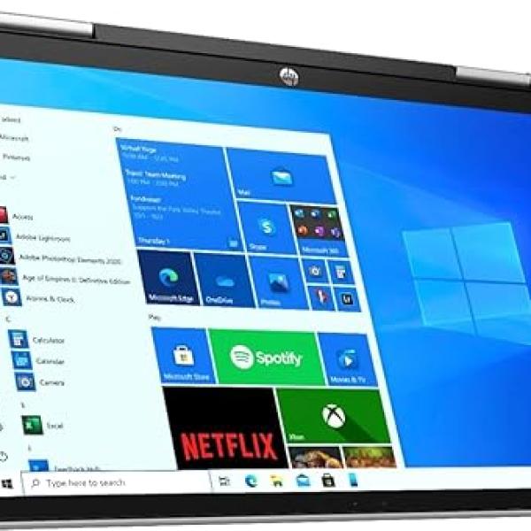 HP Pavilion X360 14 Laptop With FHD LED Touchscreen Display - Intel Core i5-1335U - Intel Iris Xe Graphics - 8GB DDR4 RAM - 512GB SSD - Windows 11 - Silver