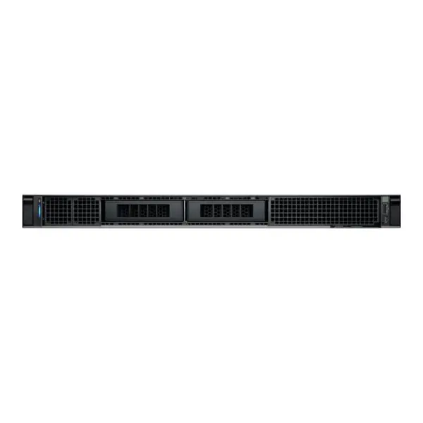 Dell PowerEdge R260 Rack Server – Intel® Xeon® 6315P 2.8GHz, 16GB DDR5-5600 ECC UDIMM, 2TB 7.2K SATA HDD, Dual-Port 1GbE, 2 × 3.5" Cabled Drive Chassis, 700W 80 PLUS Titanium PSU
